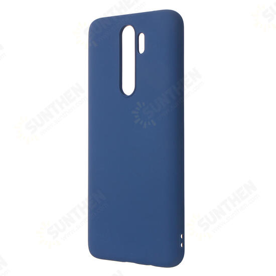 Smooth Liquid Silicone Rubber Back Cover Protective Case for Xiaomi Redmi Note 8 Pro Non-original
