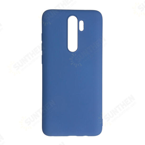 Smooth Liquid Silicone Rubber Back Cover Protective Case for Xiaomi Redmi Note 8 Pro Non-original
