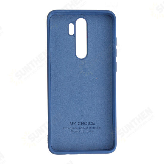 Smooth Liquid Silicone Rubber Back Cover Protective Case for Xiaomi Redmi Note 8 Pro Non-original