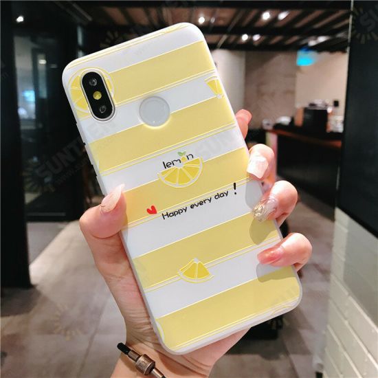 Soft TPU Matte Embossed Flower Pattern Protective Case For Xiaomi Mi8 Mi 8 Non-original