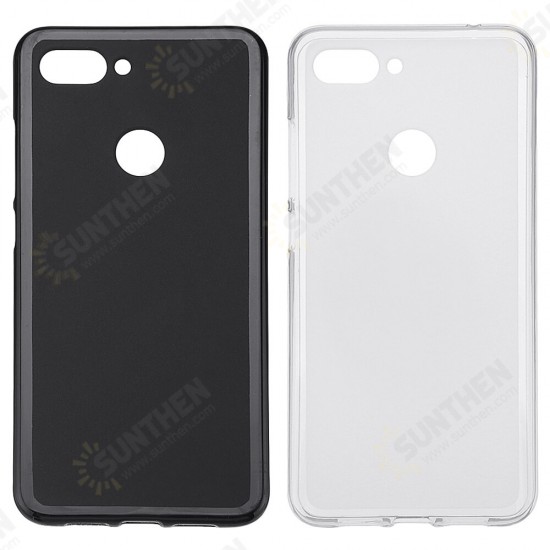 Soft TPU Scrub Back Pudding Protective Case For Xiaomi Mi 8 Lite 6.26 inch Non-original