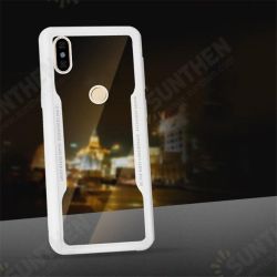 Transparent Mirror Shockproof Back Cover Protective Case for Xiaomi Redmi Note 5 / Note 5 Pro Transparent Mirror Shockproof Back Cover Protective Case for Xiaomi Redmi Note 5 / Note 5 Pro
