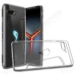 Transparent Shockproof Soft TPU Protective Case For ASUS ROG Phone 2 Transparent Shockproof Soft TPU Protective Case For ASUS ROG Phone 2