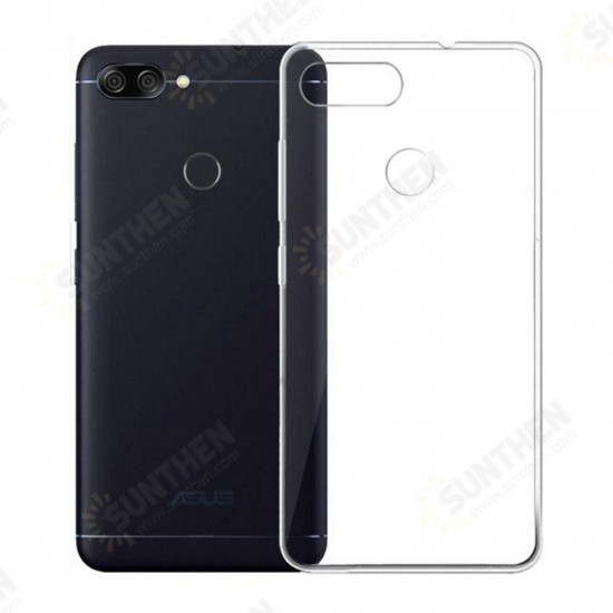 Transparent Soft TPU Back Cover Protective Case for ASUS ZenFone Max Plus (M1) ZB570TL