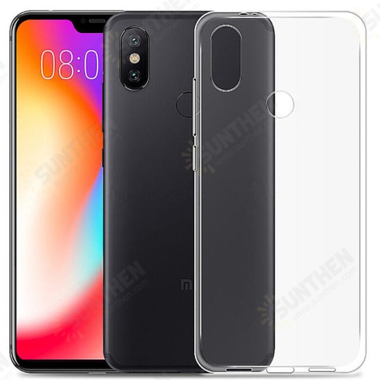 Transparent Ultra Slim Soft TPU Protective Case For Xiaomi Mi A2 Lite / Xiaomi Redmi 6 Pro Non-original