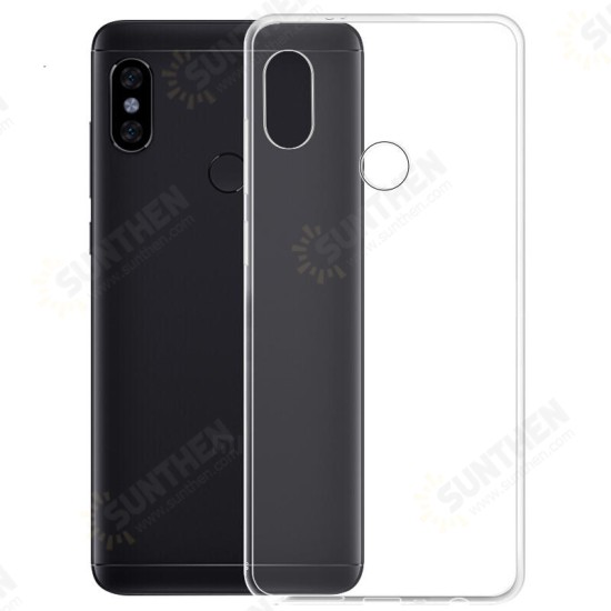 Transparent Ultra Slim Soft TPU Protective Case For Xiaomi Redmi Note 6 Pro