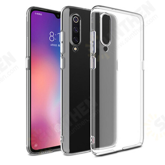 Transparent Wear-resisting PC Hard Protective Case For Xiaomi Mi9 / Xiaomi Mi 9 Transparent Edition Non-original