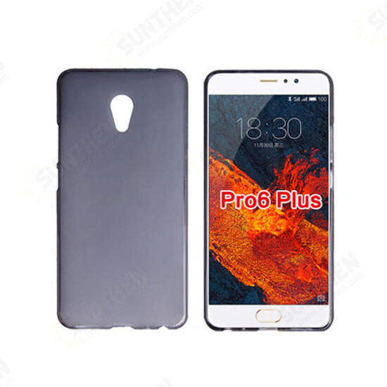 Ultra Thin Anti-Scratch Pudding TPU Soft Scrub Phone Case For Meizu Pro 6 Plus Global Version