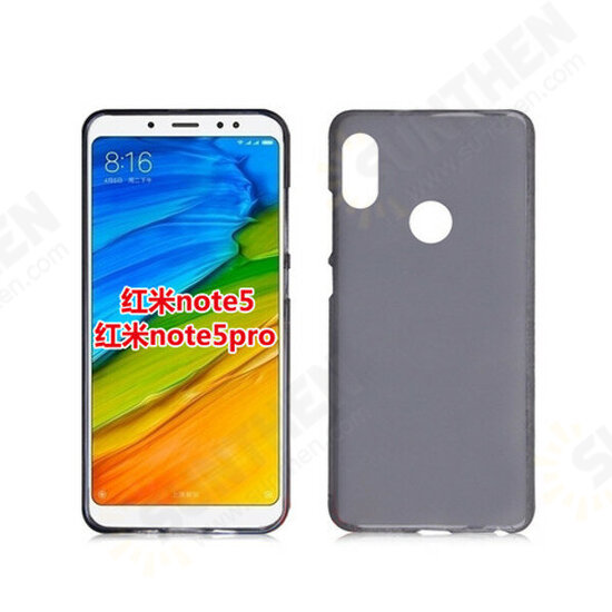 Ultra Thin Anti-Scratch Pudding TPU Soft Scrub Protective Case For Xiaomi Redmi Note 5