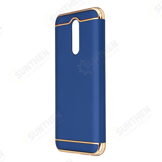 Ultra-thin 3 in 1 Detachable Matte Plating PC Hard Back Cover Protective Case for Xiaomi Redmi 8A / Redmi 8 Case