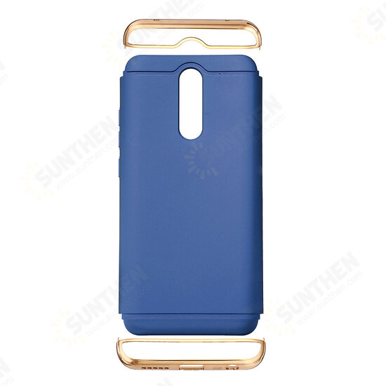 Ultra-thin 3 in 1 Detachable Matte Plating PC Hard Back Cover Protective Case for Xiaomi Redmi 8A / Redmi 8 Case