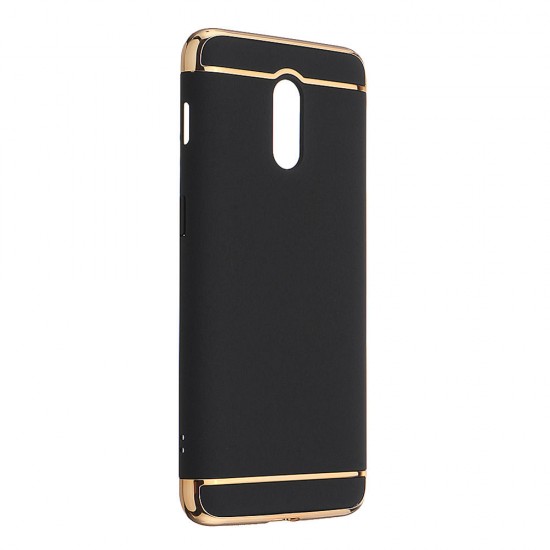 Ultra-thin 3 in 1 Plating Frame Splicing PC Hard Protective Case For OnePlus 6T