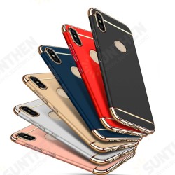 Ultra-thin 3 in 1 Plating Frame Splicing PC Hard Protective Case For Xiaomi Redmi 6 Pro / Xiaomi Mi A2 Lite Non-original Ultra-thin 3 in 1 Plating Frame Splicing PC Hard Protective Case For Xiaomi Redmi 6 Pro / Xiaomi Mi A2 Lite Non-original