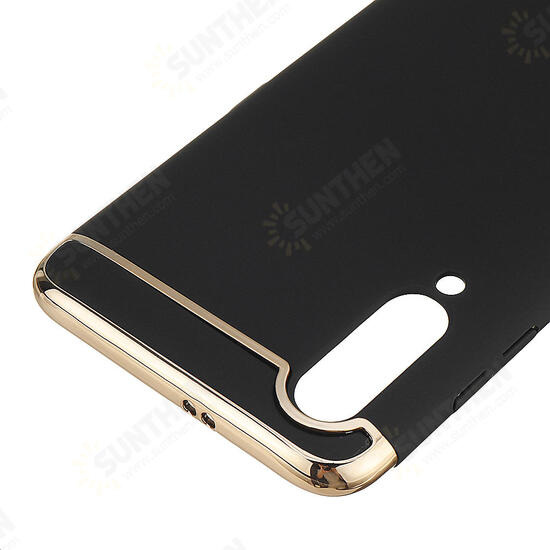 Ultra-thin 3 in 1 Plating PC Hard Back Cover Protective Case For Xiaomi Mi9 Mi 9 Lite / Xiaomi Mi CC9 Non-original