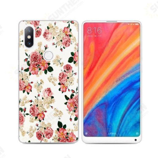 Ultra-thin Cartoon Painting Soft TPU Protective Case for Xiaomi Mi MIX 2S