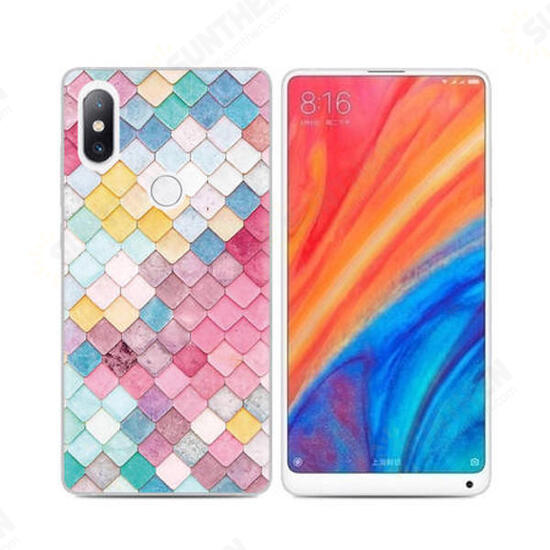 Ultra-thin Cartoon Painting Soft TPU Protective Case for Xiaomi Mi MIX 2S