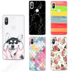 Ultra-thin Cartoon Painting Soft TPU Protective Case for Xiaomi Mi MIX 2S Ultra-thin Cartoon Painting Soft TPU Protective Case for Xiaomi Mi MIX 2S