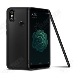Ultra-thin Matte Soft TPU Protective Case For Xiaomi Mi A2 / Xiaomi Mi 6X Non-original Ultra-thin Matte Soft TPU Protective Case For Xiaomi Mi A2 / Xiaomi Mi 6X Non-original