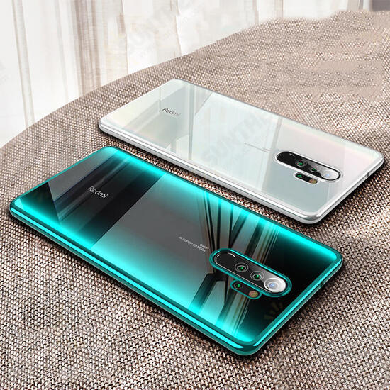 Ultra-thin Shockproof Elac-plating Transparent PC Hard Protective Case For Xiaomi Redmi Note 8 PRO