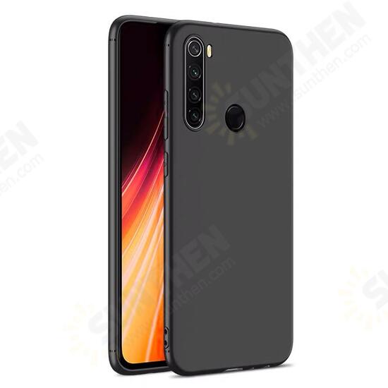 Ultra-thin Soft TPU Matte Anti-Fingerprint Protective Case For Xiaomi Redmi Note 8 Non-original