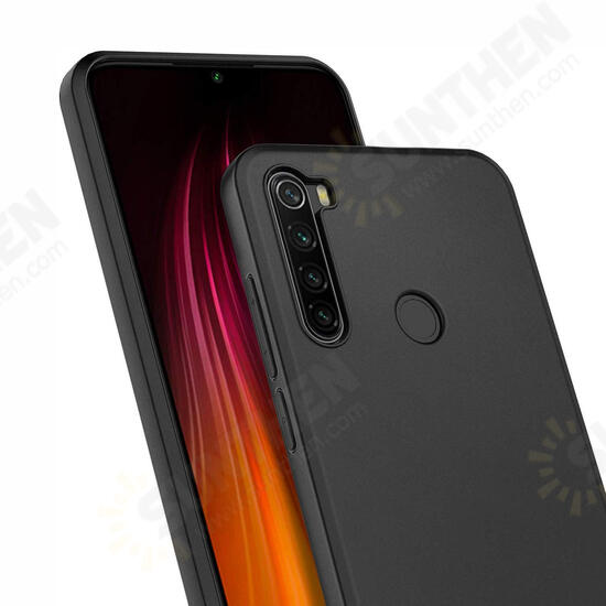 Ultra-thin Soft TPU Matte Anti-Fingerprint Protective Case For Xiaomi Redmi Note 8 Non-original