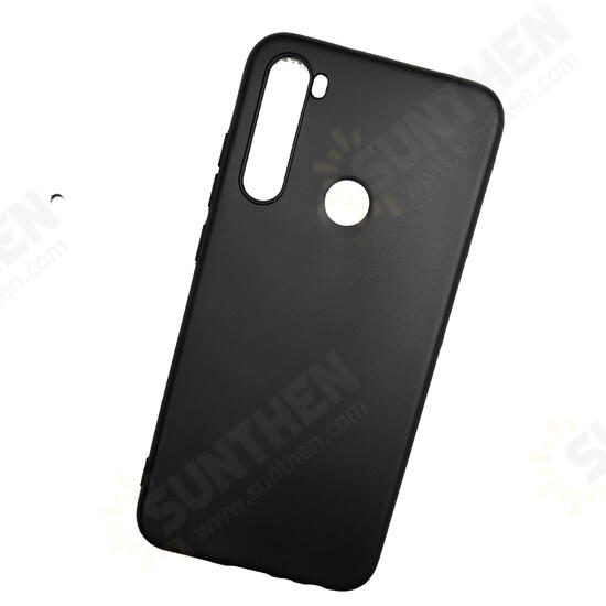 Ultra-thin Soft TPU Matte Anti-Fingerprint Protective Case For Xiaomi Redmi Note 8 Non-original