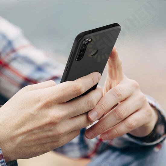 Ultra-thin Soft TPU Matte Anti-Fingerprint Protective Case For Xiaomi Redmi Note 8 Non-original