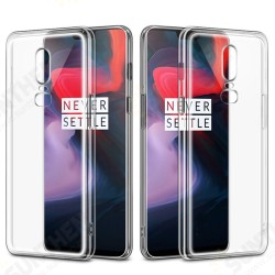 Ultra-thin Transparent Soft TPU Protective Case For OnePlus 6 Non-original Ultra-thin Transparent Soft TPU Protective Case For OnePlus 6 Non-original