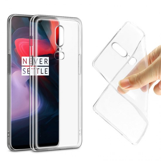 Ultra-thin Transparent Soft TPU Protective Case For OnePlus 6 Non-original