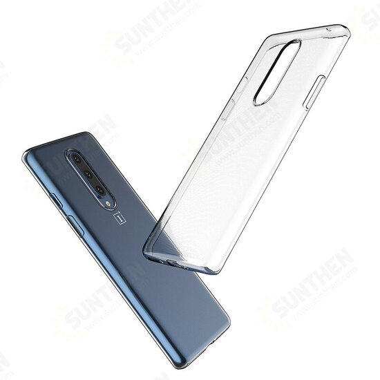 Ultra-thin Transparent Soft TPU Protective Case For OnePlus 8