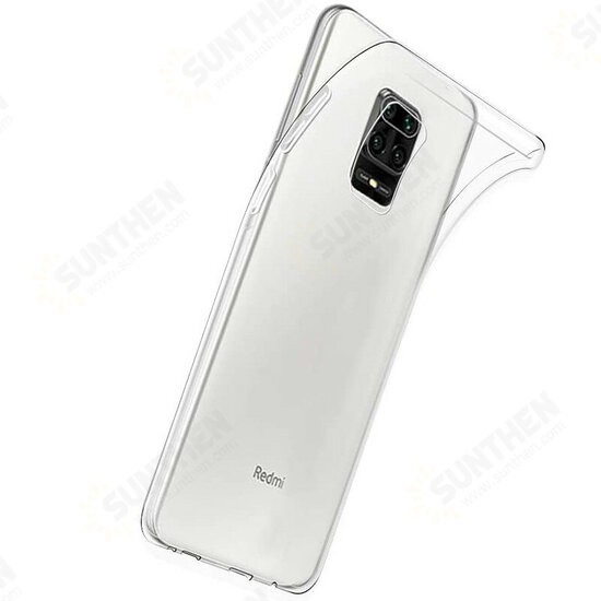 Ultra-thin Transparent Soft TPU Protective Case For Xiaomi Redmi Note 9s / Redmi Note 9 Pro / Xiaomi Redmi Note 9 Pro Max Non-original