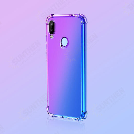 Gradient Shockproof Soft TPU Protective Case for Xiaomi Redmi Note 7 / Redmi Note 7 Pro