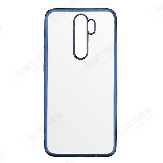 Ultra-thin Shockproof Elac-plating Soft TPU Protective Case Non-original for Xiaomi Redmi Note 8 PRO