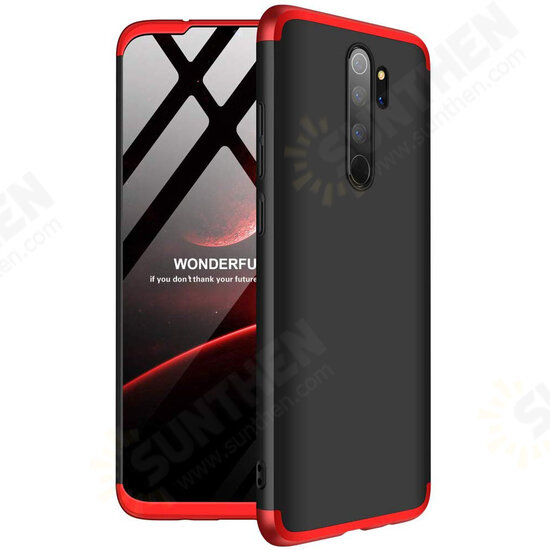 Double Dip 360° Hard PC Full Cover Protective Case for Xiaomi Redmi Note 8 pro
