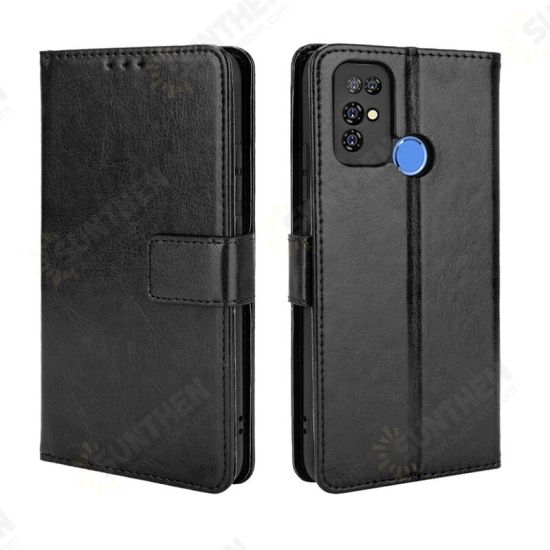 For X96 Pro Global Version Case Magnetic Flip with Multiple Card Slot Foldable Stand PU Leather Shockproof Full Cover Protective Case Non-Original