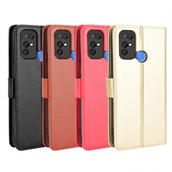For X96 Pro Global Version Case Magnetic Flip with Multiple Card Slot Foldable Stand PU Leather Shockproof Full Cover Protective Case Non-Original