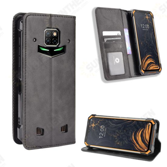 For S88 Pro Case Magnetic Flip with Multiple Card Slot Wallet Folding Stand PU Leather Shockproof Full Cover Protective Case