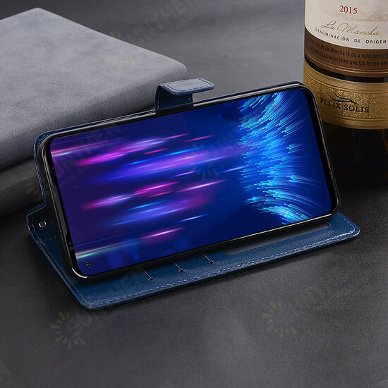 For S97 Pro Case Magnetic Flip with Multiple Card Slot Folding Stand PU Leather Shockproof Full Cover Protective Case