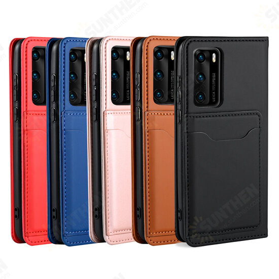For Huawei P40 Case Business Flip Magnetic with Multi-Card Slots Wallet Shockproof PU Leather Protective Case Non-Original For Huawei P40 Case Business Flip Magnetic with Multi-Card Slots Wallet Shockproof PU Leather Protective Case Non-Original