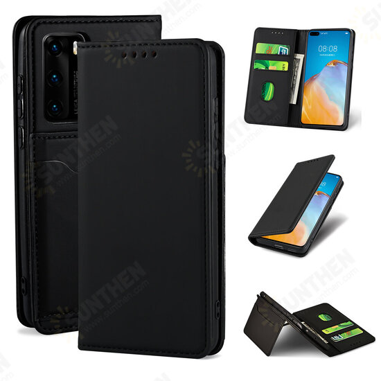 For Huawei P40 Case Business Flip Magnetic with Multi-Card Slots Wallet Shockproof PU Leather Protective Case Non-Original For Huawei P40 Case Business Flip Magnetic with Multi-Card Slots Wallet Shockproof PU Leather Protective Case Non-Original