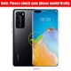 For Huawei P40 Pro Case Foldable Flip Plating Mirror Window View Shockproof Full Cover Protective Case