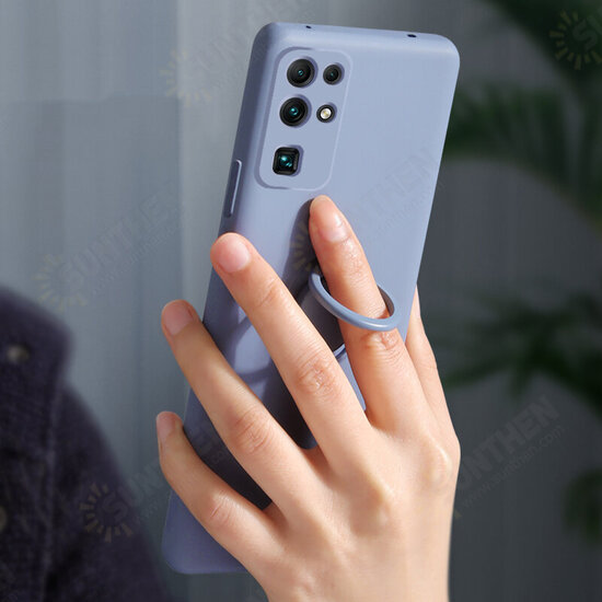 For Huawei P40 Pro Case with Lens Protector Ring Holder Dirtproof Anti-Fingerprint Shockproof Liquid Silicone Protective Case For Huawei P40 Pro Case with Lens Protector Ring Holder Dirtproof Anti-Fingerprint Shockproof Liquid Silicone Protective Case