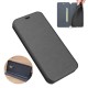 For OnePlus 8 Pro Case Brushed Pattern Flip with Stand Card Slot Shockproof PU Leather Full Body Protective Case