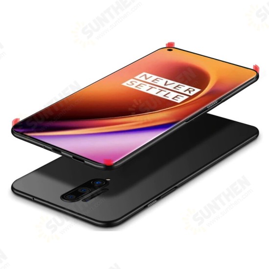 For OnePlus 8 Pro Case Silky Smooth Anti-fingerprint Shockproof Hard PC Protective Case Back Cover