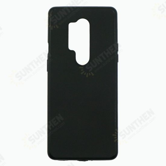 For OnePlus 8 Pro Pudding Series Shockproof Ultra-Thin Non-Yellow Anti-Fingerprint Soft TPU Protective Case