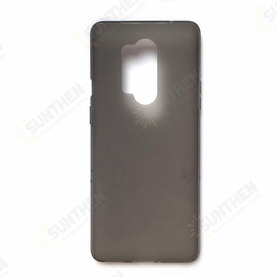 For OnePlus 8 Pro Pudding Series Shockproof Ultra-Thin Non-Yellow Anti-Fingerprint Soft TPU Protective Case