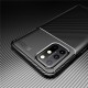 For OnePlus 8T Case Luxury Carbon Fiber Pattern Shockproof Silicone Protective Case
