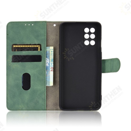 For OnePlus 8T Case Magnetic Flip with Multi Card Slots Wallet Stand PU Leather Full Cover Protective Case