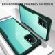 For OnePlus 8T Case with Bumpers Shockproof Anti-Fingerprint Transparent Acrylic Protective Case