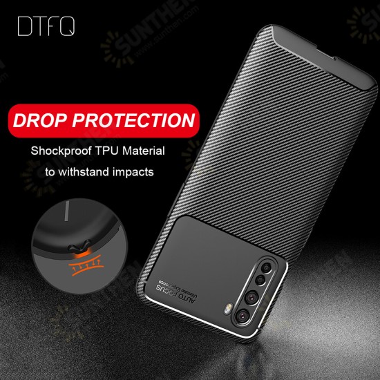For OnePlus Nord Case Luxury Carbon Fiber Pattern with Lens Protector Shockproof Silicone Protective Case For OnePlus Nord Case Luxury Carbon Fiber Pattern with Lens Protector Shockproof Silicone Protective Case